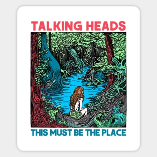 Talking Heads ••• This Must Be The Place Sticker